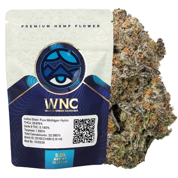 WNC High THCA Indoor Hydro Flower | 3.5g
