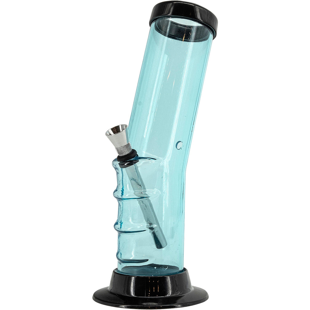 Acrylic Bent Neck Bong 9-12" - Multiple Colors