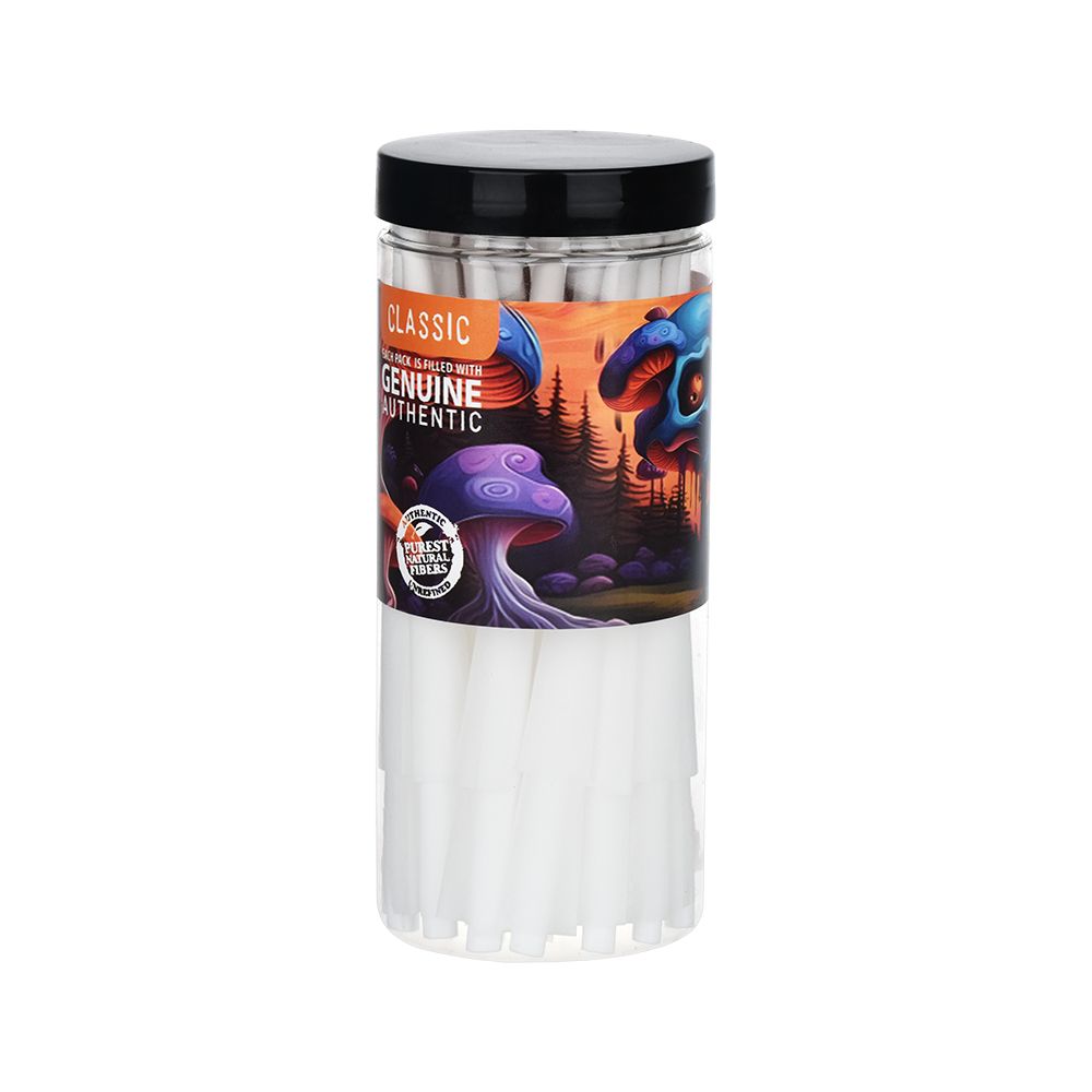 Mushroom Forest Glass Beaker Water Pipe Smoking Set - 7.75"