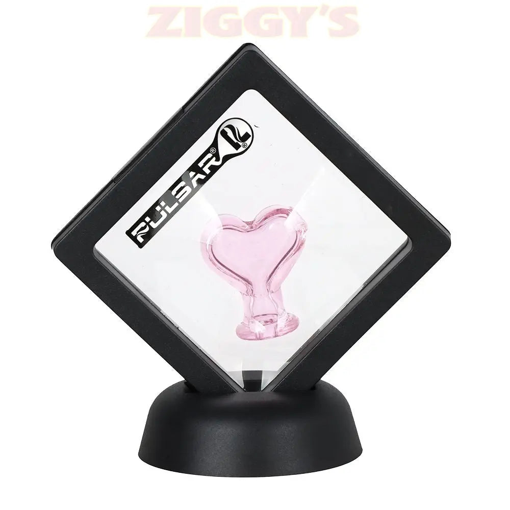 Pulsar Heart Glass Attachment for Puffco Pivot Smoke Drop