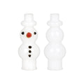 Snowman Glass Mouthpiece Attachment for Puffco Pivot