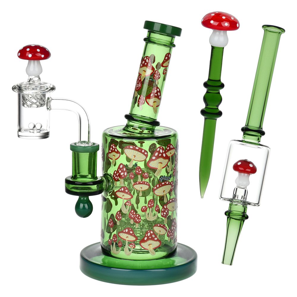 Pulsar Greatest Hits Series Glow Dab Rig Kit / 8" / 14mm F