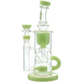 Calibear Cascade Flower Of Life Klein Recycler Dab Rig