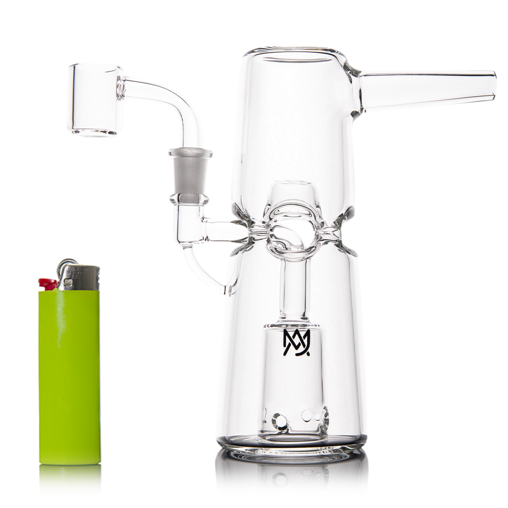 MJ Arsenal Turret Mini Dab Rig — view 3 | Ziggy's Miami