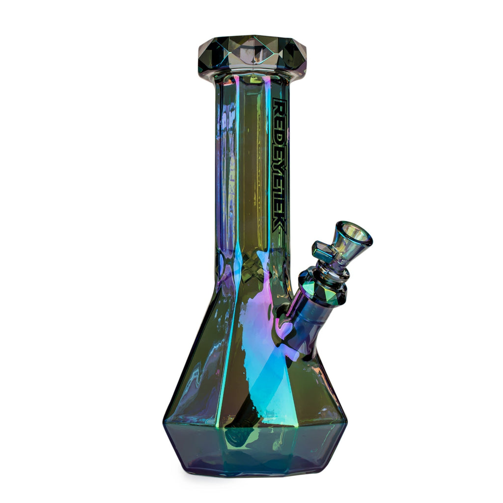 Red Eye Tek 12" Orion Beaker Base Glass Water Pipe