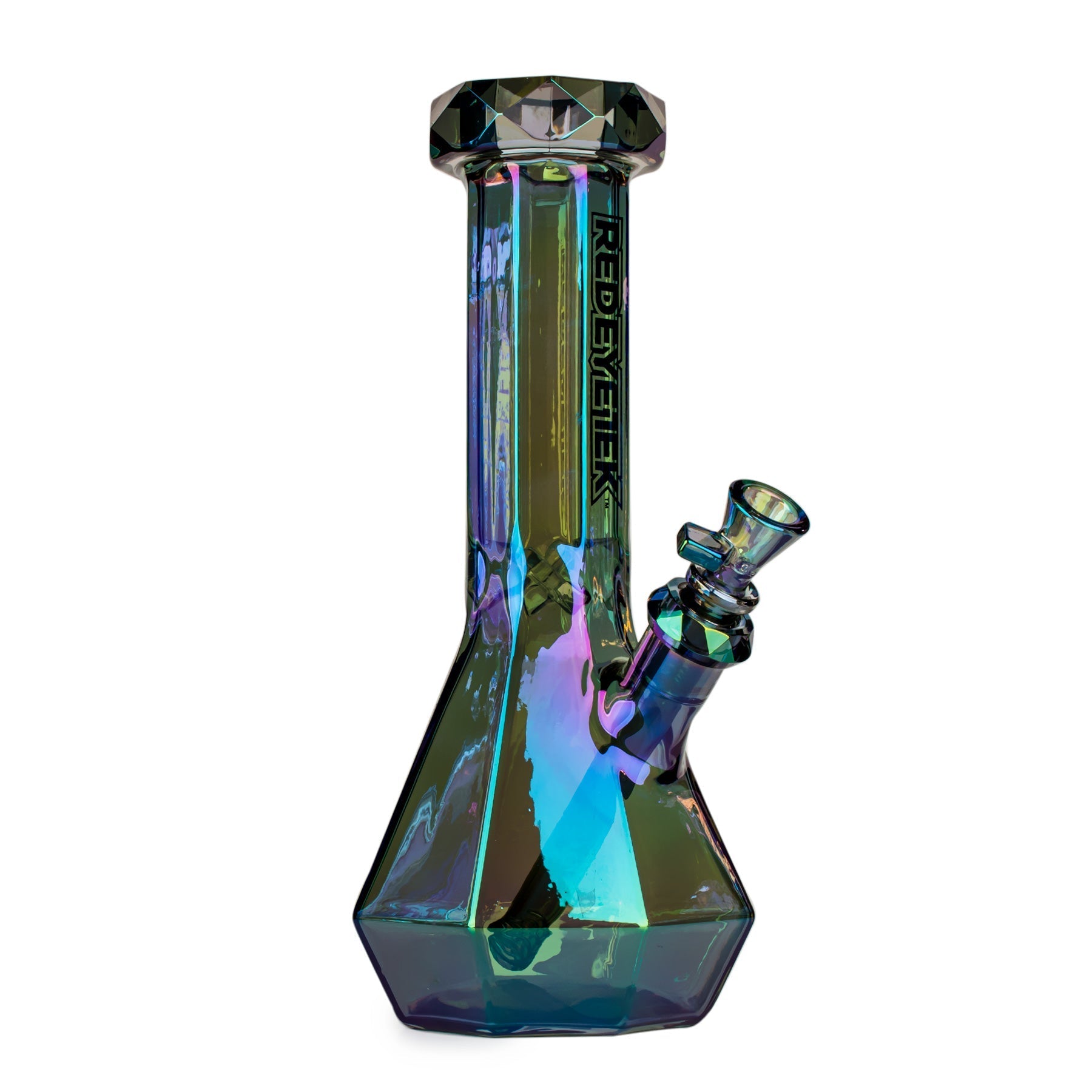 Red Eye Tek 12" Orion Beaker Base Glass Water Pipe