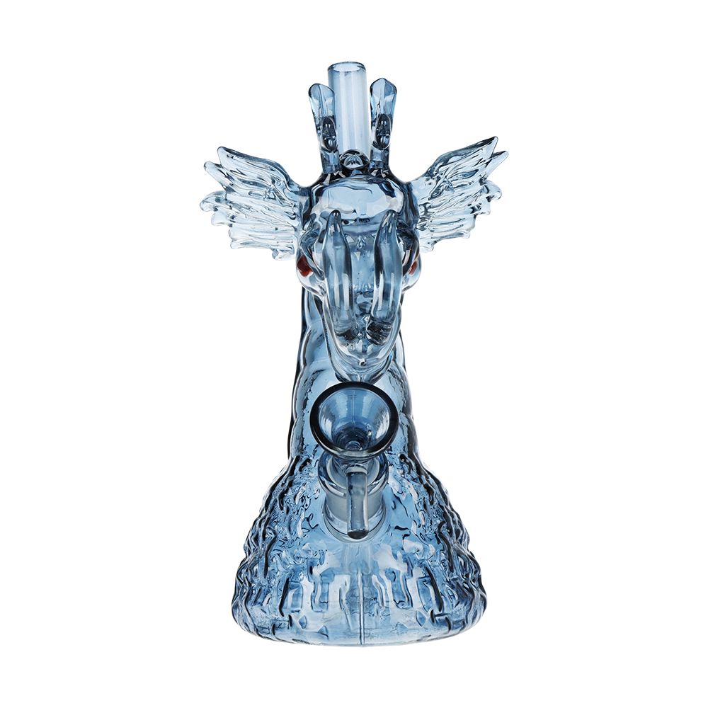 SeshGear Rising Dragon Glass Water Pipe | 6.75" | 14mm F — view 7 | Ziggy's Miami