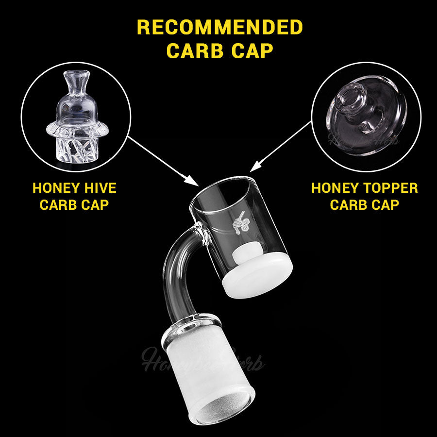 Honey & Milk Core Reactor Quartz Banger - 90° Degree | YL