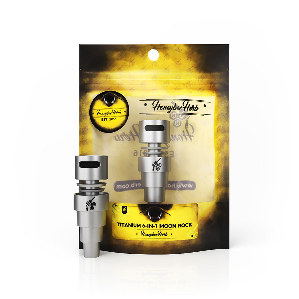 Titanium 6 in 1 Moon Rock Dab Nail