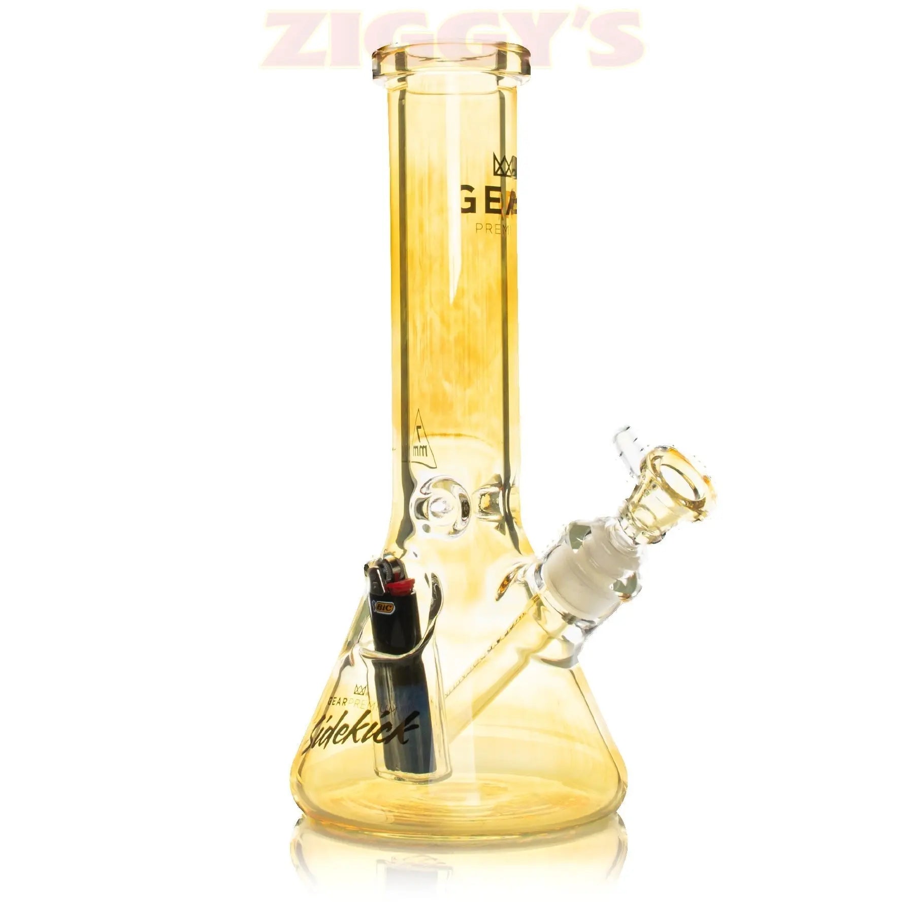Gear Premium 12" Sidekick (Beaker) Water Pipe Smoke Drop