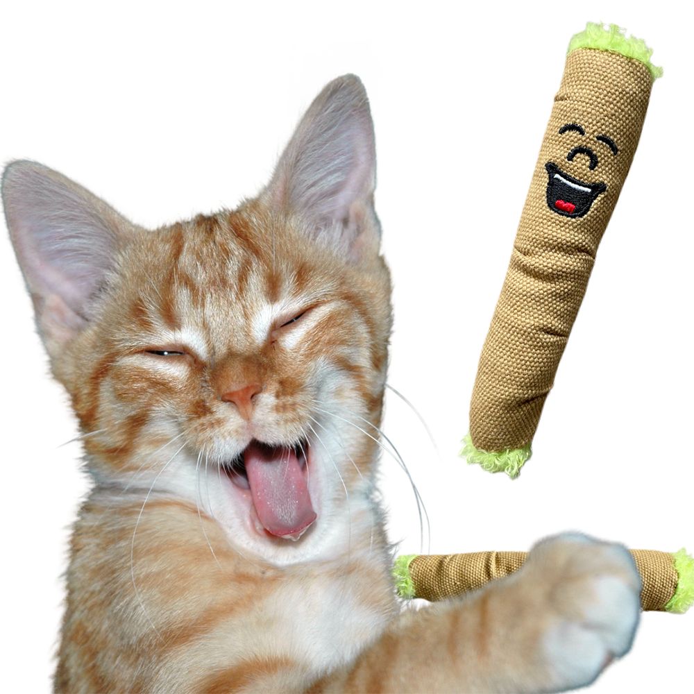 Paw:20 Lil' B the Blunt Catnip Cat Toy - 5.5" — view 2 | Ziggy's Miami