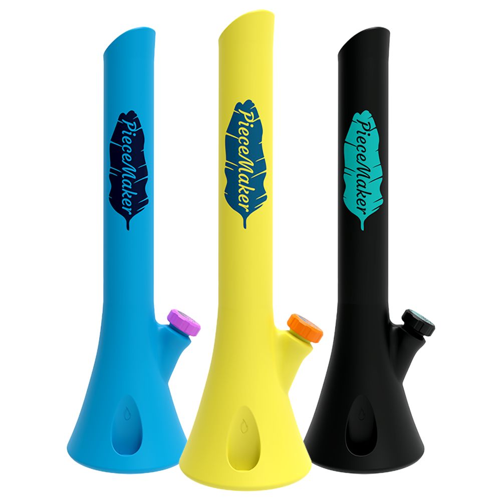 Piecemaker Kirby Silicone Water Pipe - 14.5"