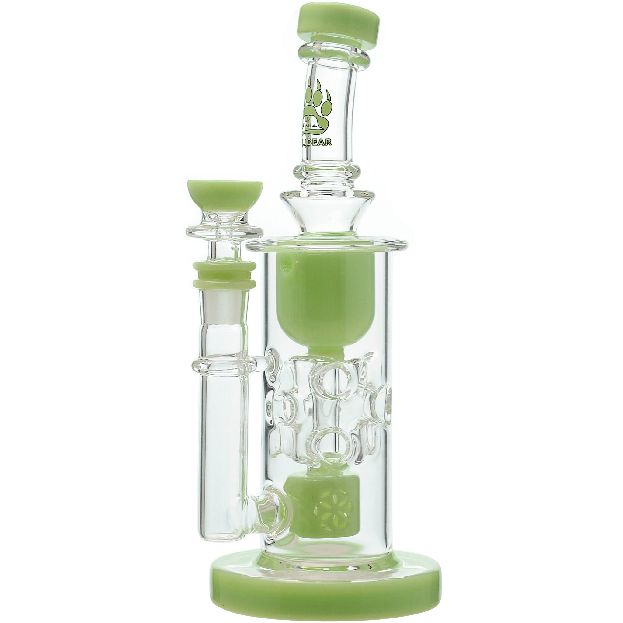 Calibear Nebula Seed of Life Percolator Dab Rig — view 33 | Ziggy's Miami