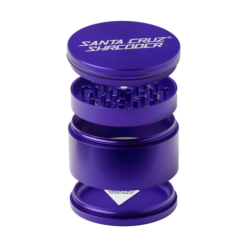 Santa Cruz Shredder Large 4-Piece Grinder — view 9 | Ziggy's Miami