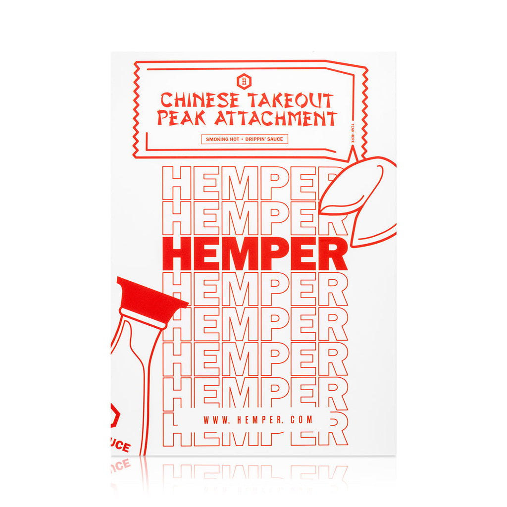 Hemper Chinese Takeout Glass Attachment – Puffco Peak
