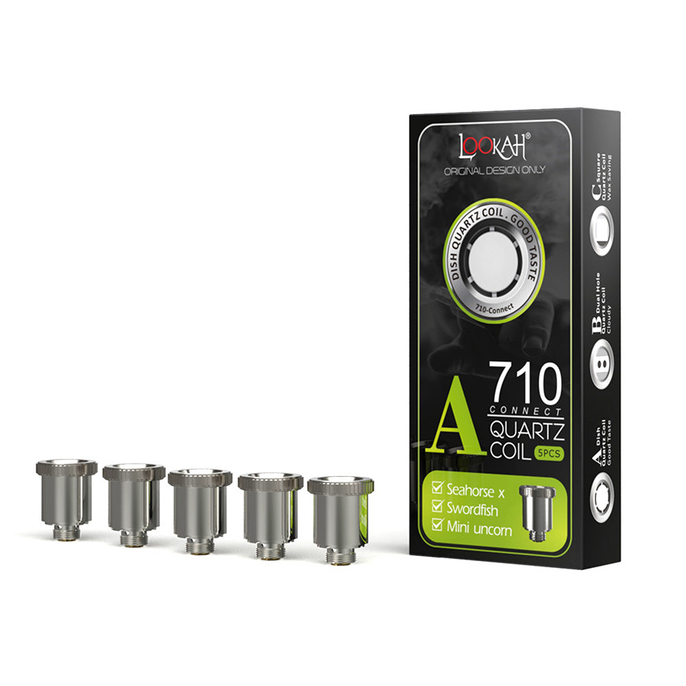 Lookah Seahorse x 710 Connect Quartz Coil | Dish