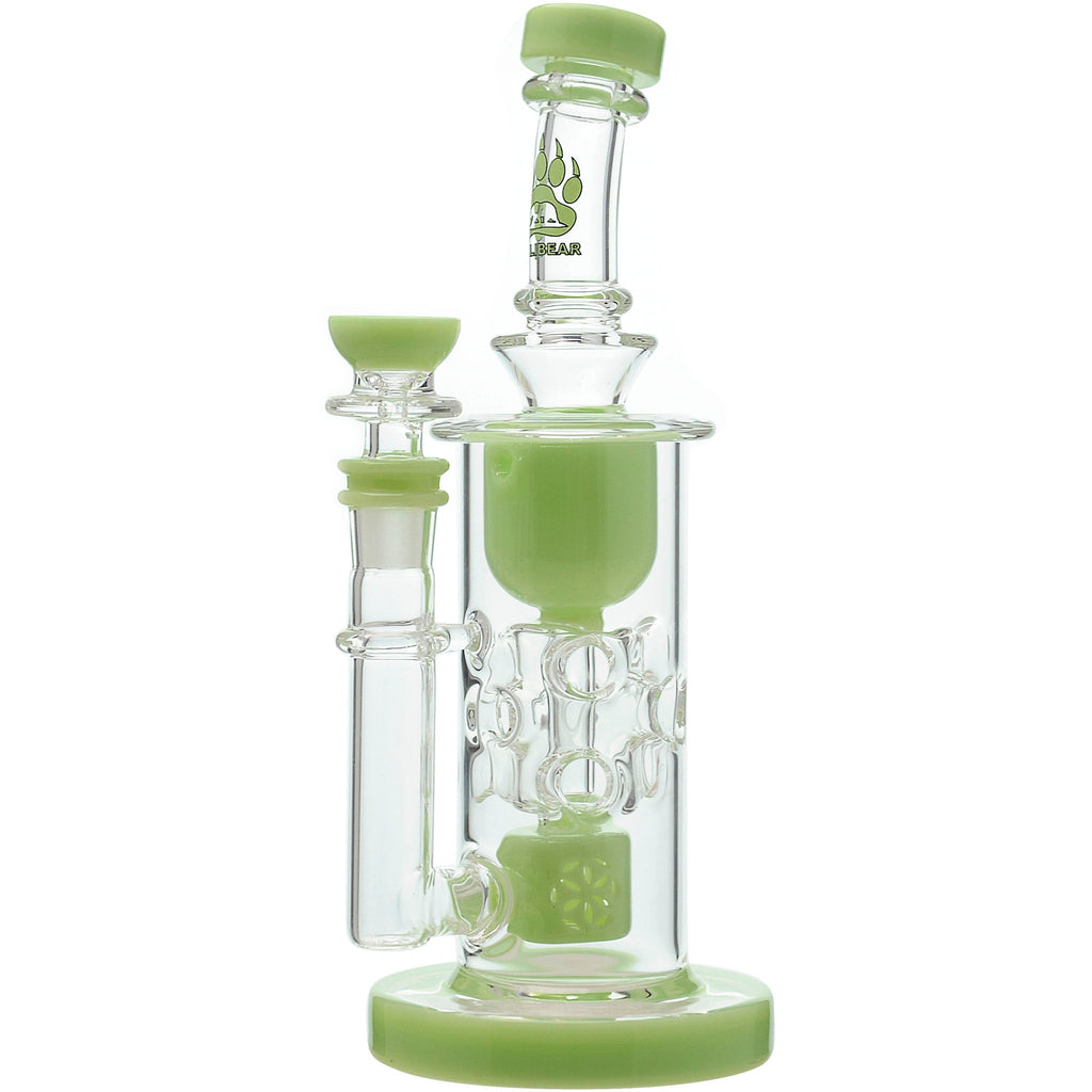 Calibear Nebula Seed of Life Percolator Dab Rig — view 35 | Ziggy's Miami