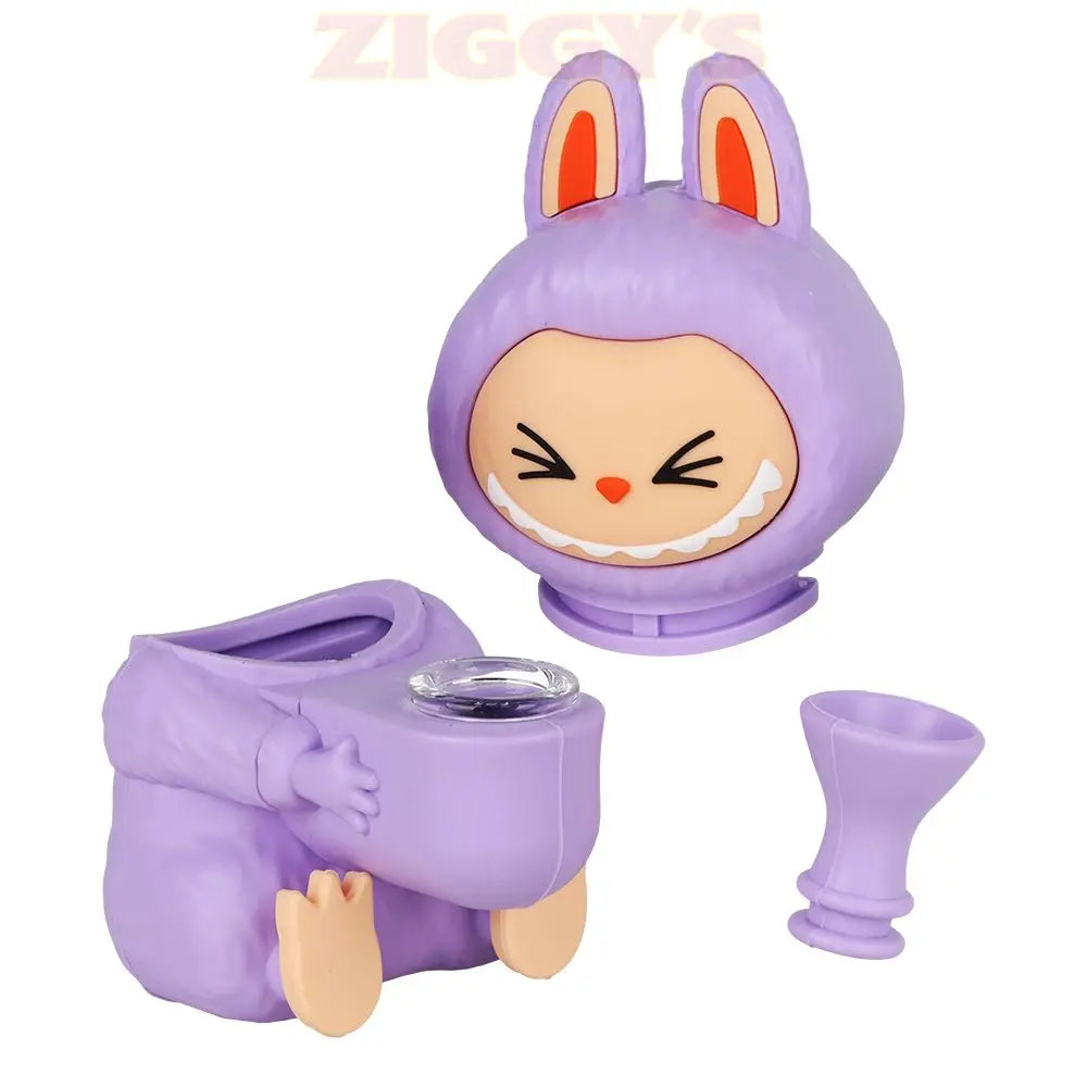 Funny Animal Silicone Water Pipe | 5.5" Smoke Drop