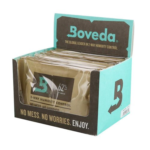 Boveda 2-Way Humidity Control - 62% / 67g 12pcs | Ziggy's Miami