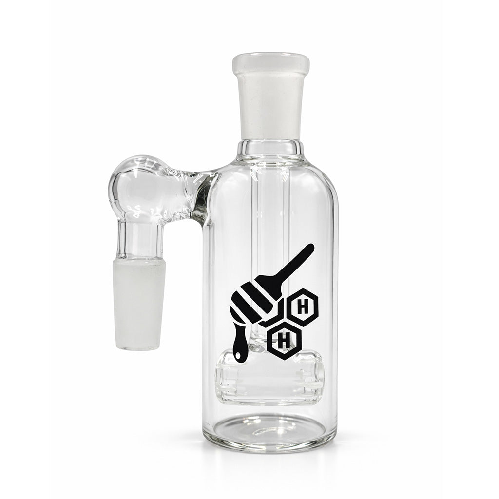 Honeybee Herb Barrel Perc Ash Catcher — view 2 | Ziggy's Miami
