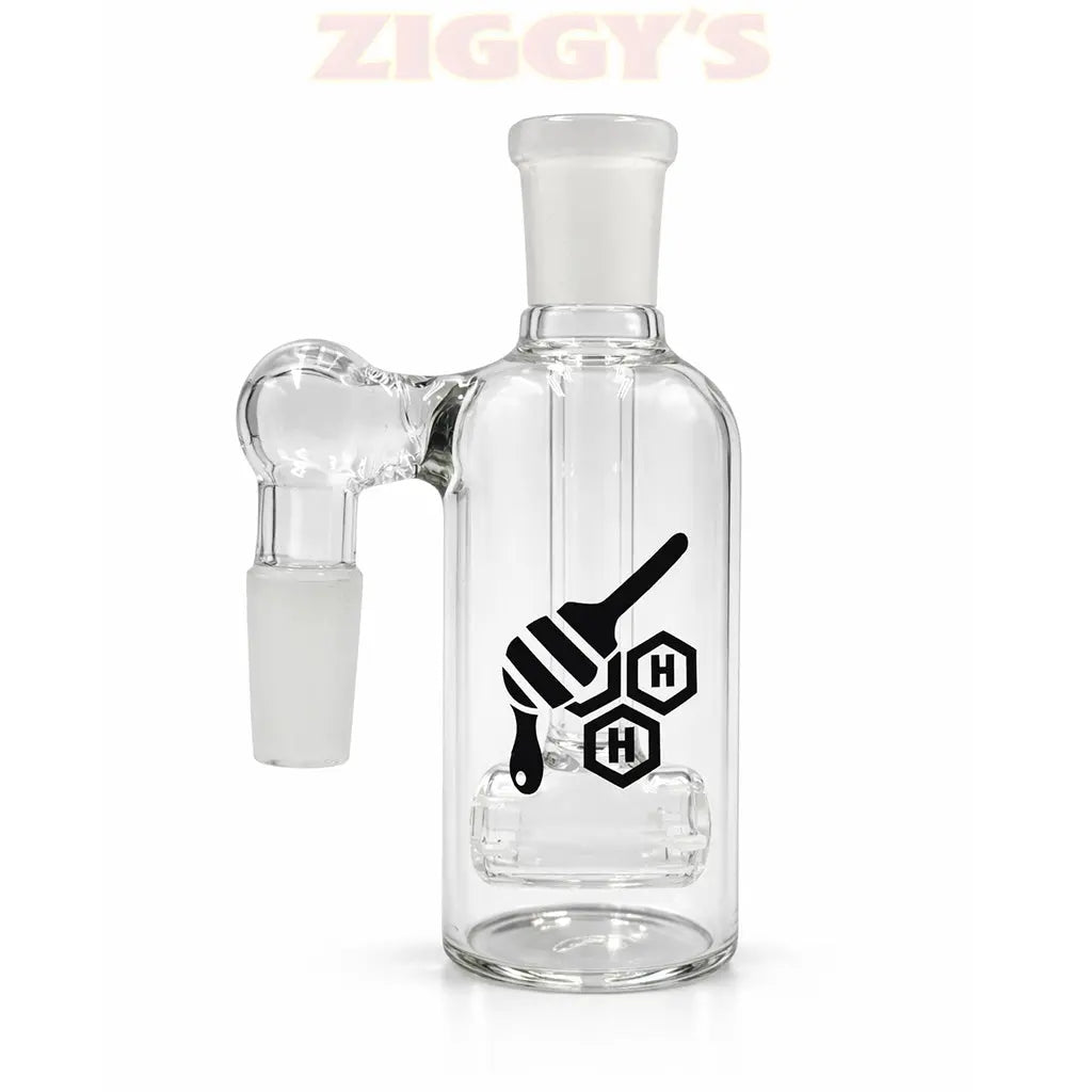 HONEYBEE HERB BARREL PERC ASH CATCHER Smoke Drop