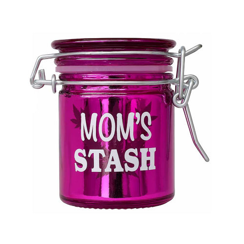 AIRTIGHT GLASS MOM'S STASH STORAGE JAR | Ziggy's Miami
