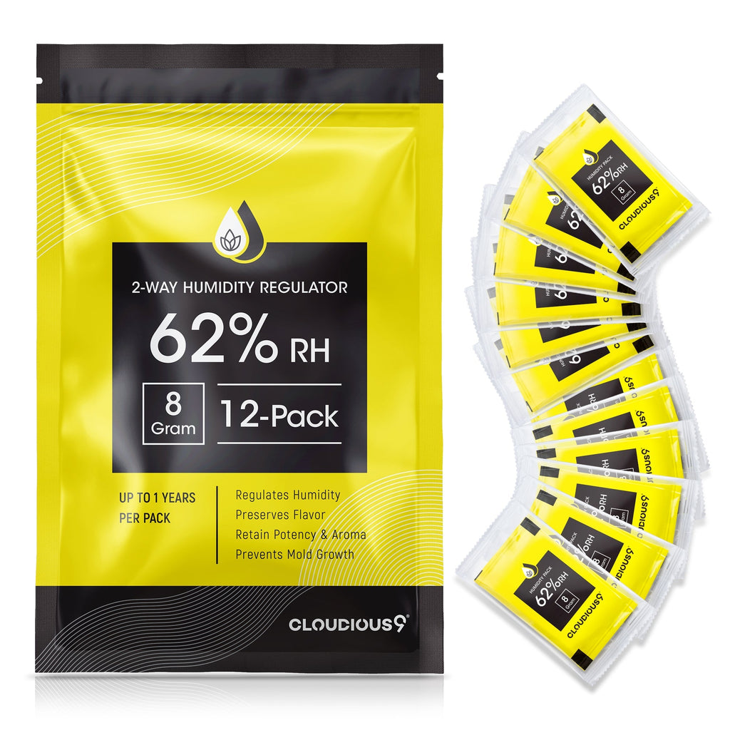 Cloudious 9 62% 2-Way Humidity Pack Regulator - 12 Count