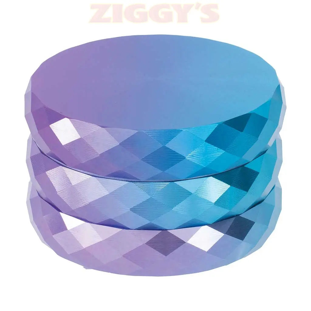SPECTRUM DIAMOND PATTERN CUT GRINDER Smoke Drop