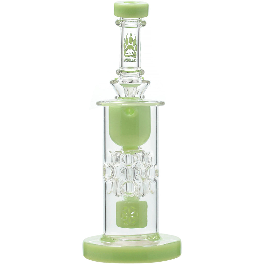Calibear Nebula Seed of Life Percolator Dab Rig — view 45 | Ziggy's Miami