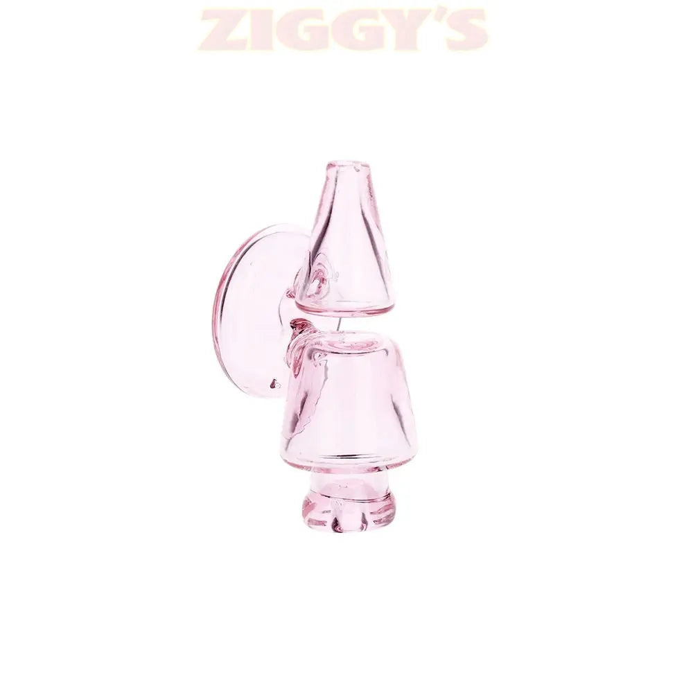 Pulsar Double Chamber Glass Mouthpiece Attachment for Puffco Pivot - Colors Vary Smoke Drop