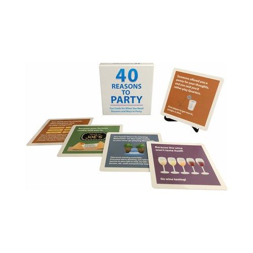 40 Reasons to Party Cards | Ziggy's Miami