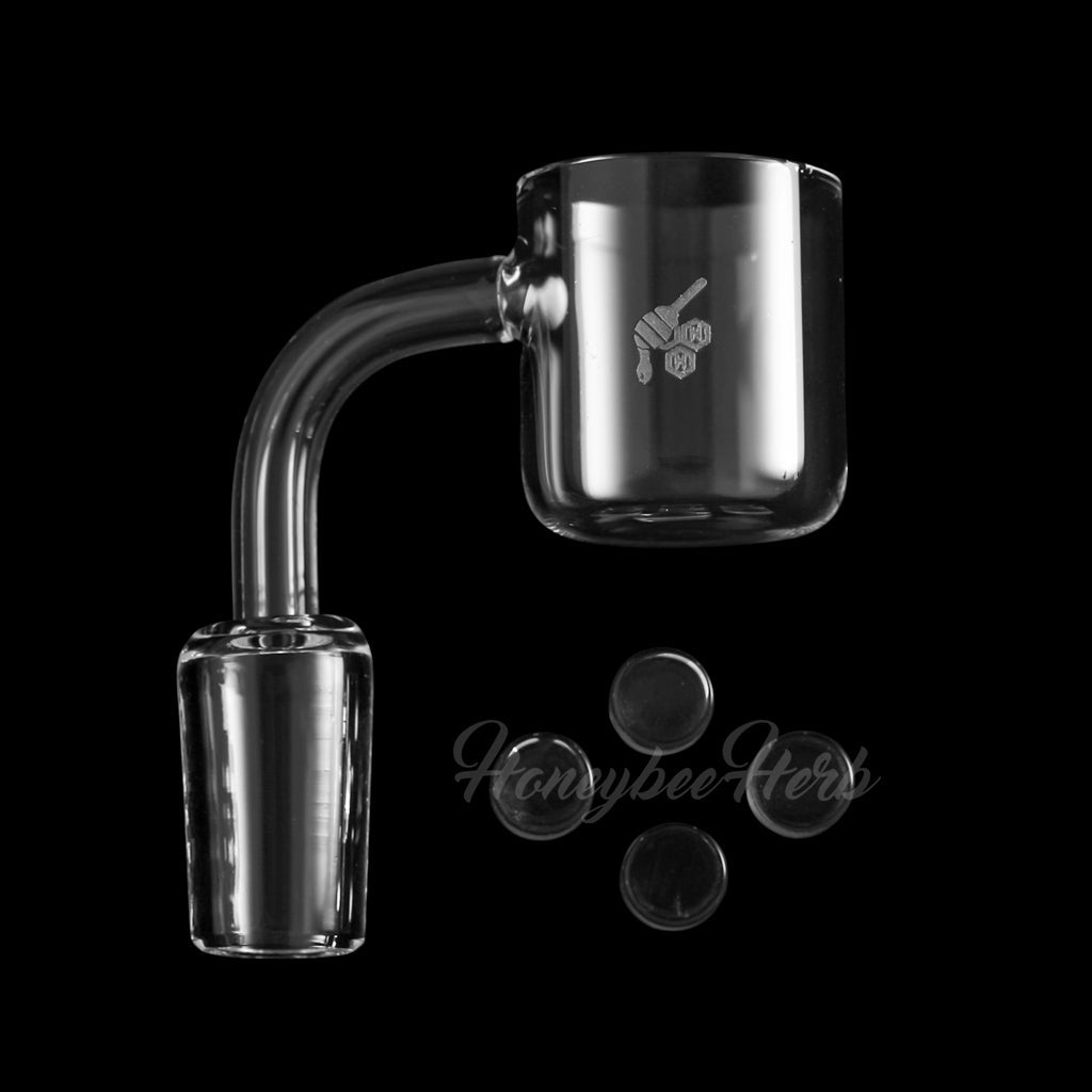 Quad Core Reactor Quartz Banger - 90° Degree | YL