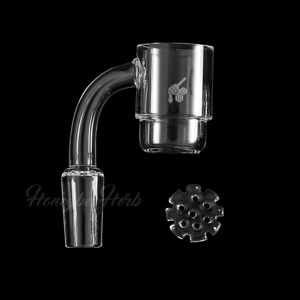 Honey Disc Deep Dish Quartz Banger - 90° Degree | YL