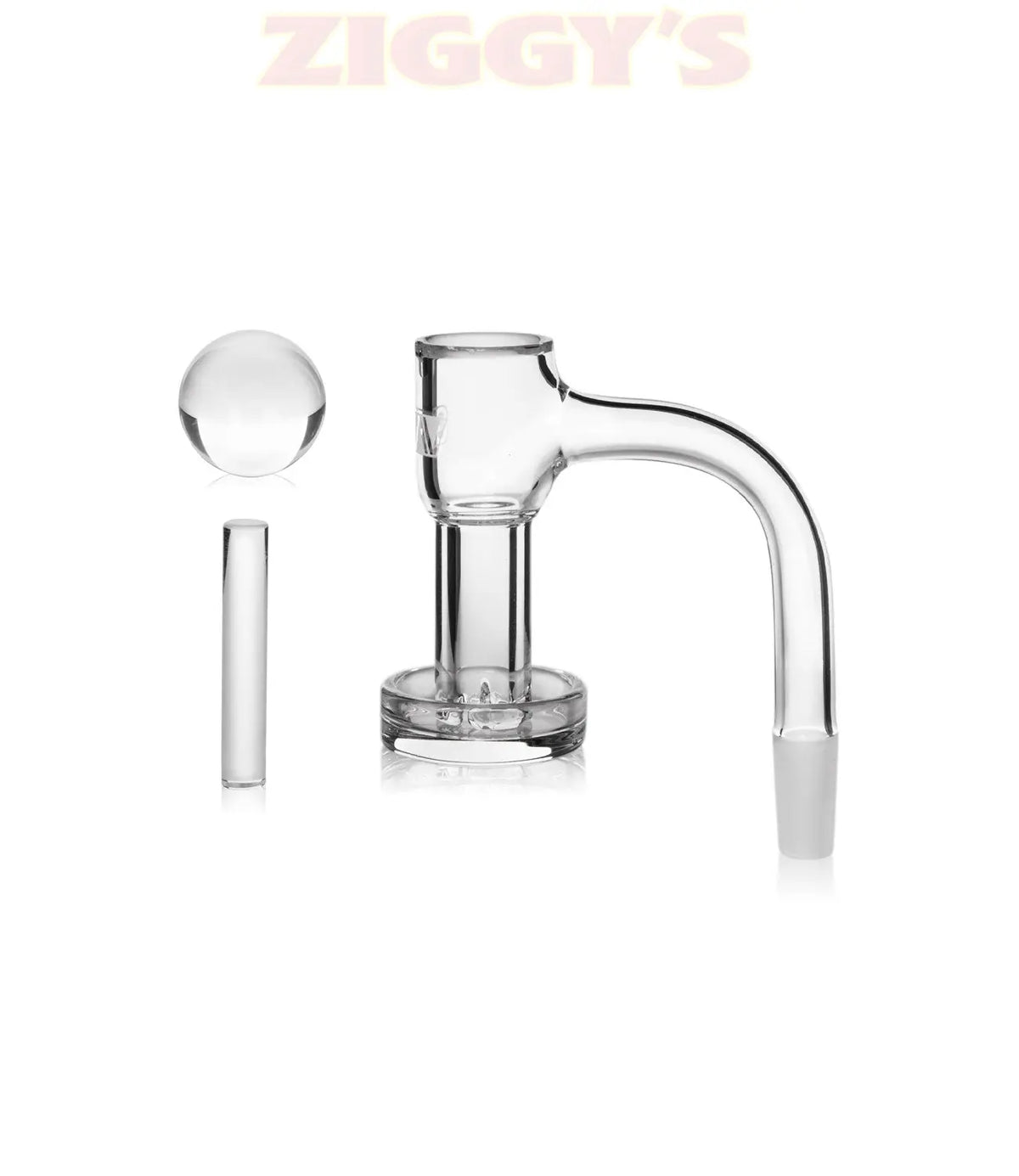 GRAV® 10mm 90° Quartz Slurper Bucket Set Smoke Drop