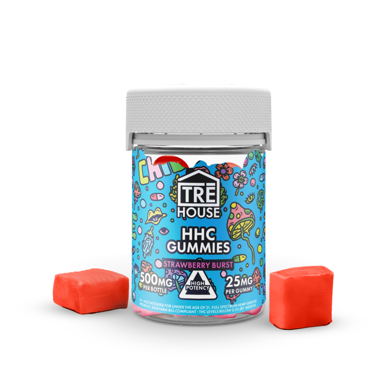 Gummies - High Potency HHC - Strawberry Burst