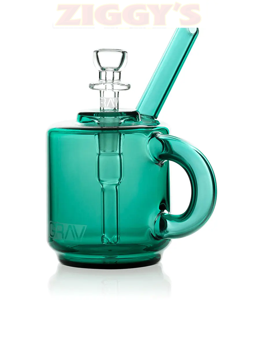 GRAV® Coffee Mug Pocket Bubbler - Assorted Colors Smoke Drop