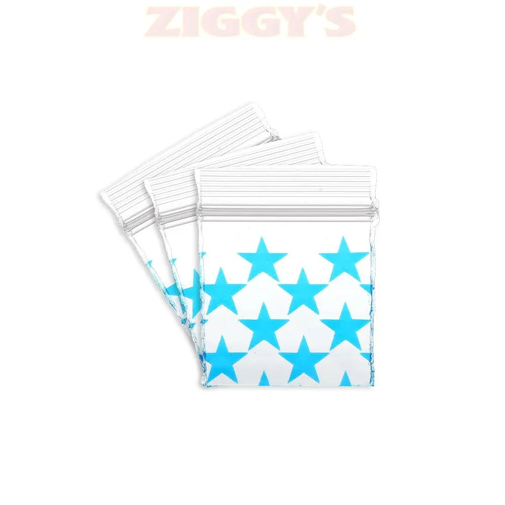 Designer Recloseable Zip Top Plastic Bags | 1000ct Bundle Smoke Drop