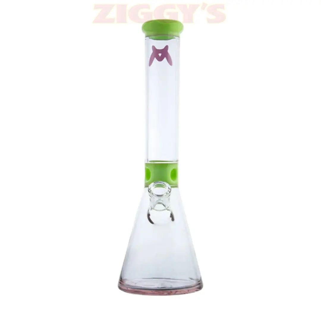 MAV 13.5" Mini Zebra Beaker Water Pipe Smoke Drop