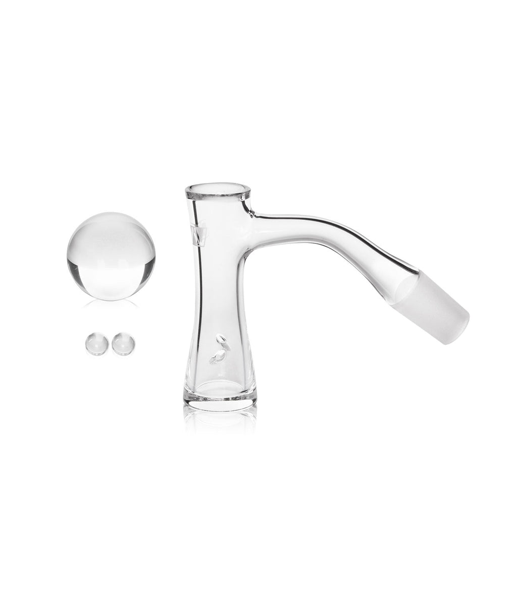 GRAV 14mm 45° Quartz Hourglass Banger Set | Ziggy's Miami