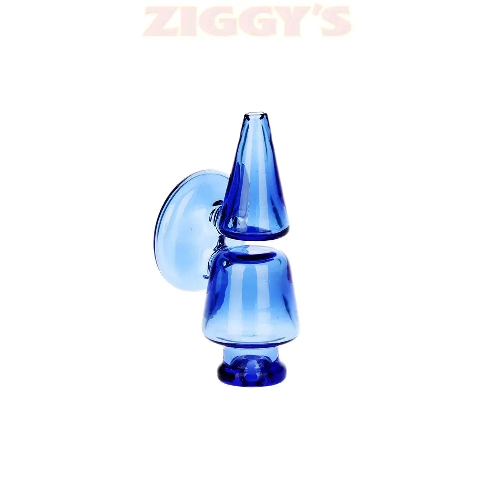 Pulsar Double Chamber Glass Mouthpiece Attachment for Puffco Pivot - Colors Vary Smoke Drop