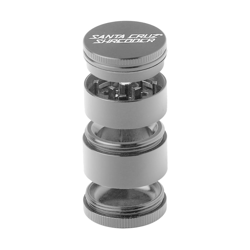 Santa Cruz Shredder Medium 4-Piece Grinder — view 6 | Ziggy's Miami