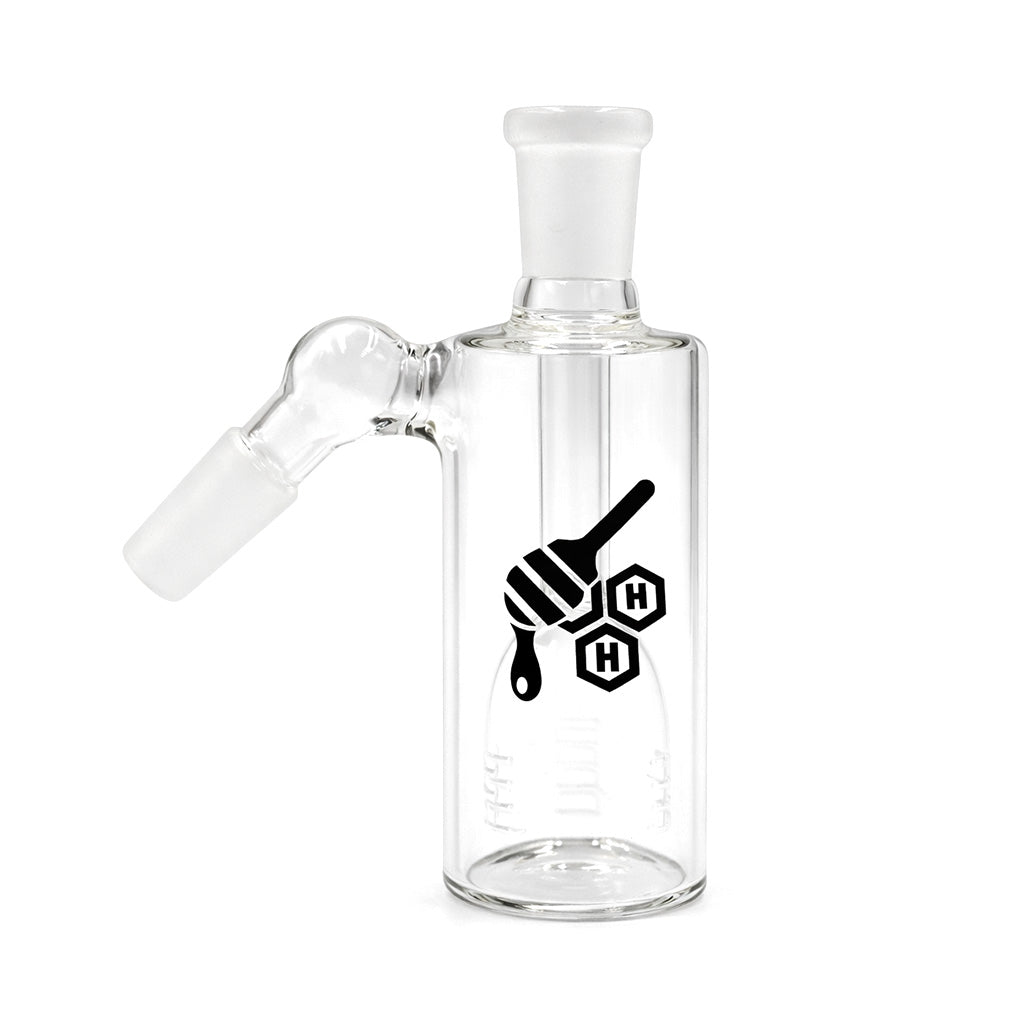 Honeybee Herb 3 Arm Slited Diffuesed Downstem Perc Ash Catcher | Ziggy's Miami