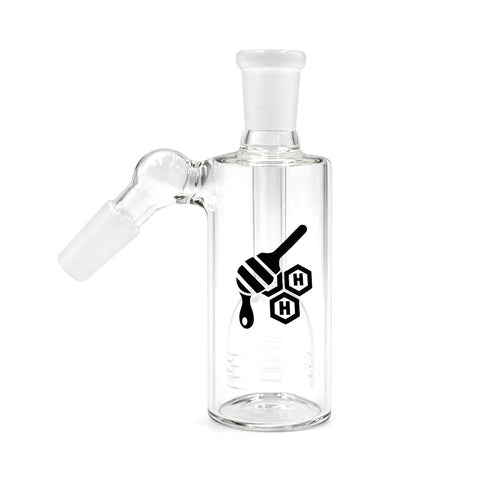 Honeybee Herb 3 Arm Slited Diffuesed Downstem Perc Ash Catcher | Ziggy's Miami