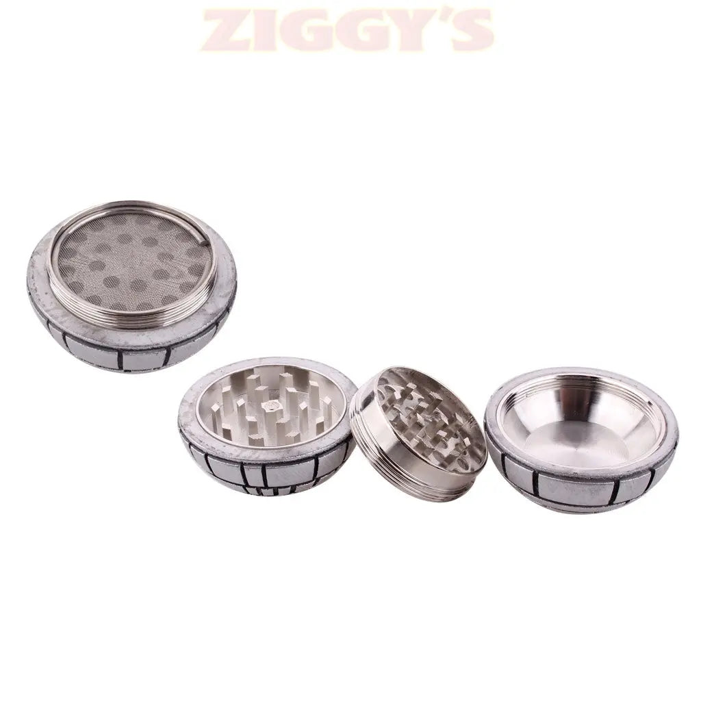 DEATH STAR STYLE HERB GRINDER – 3D SPHERE DESIGN Smoke Drop