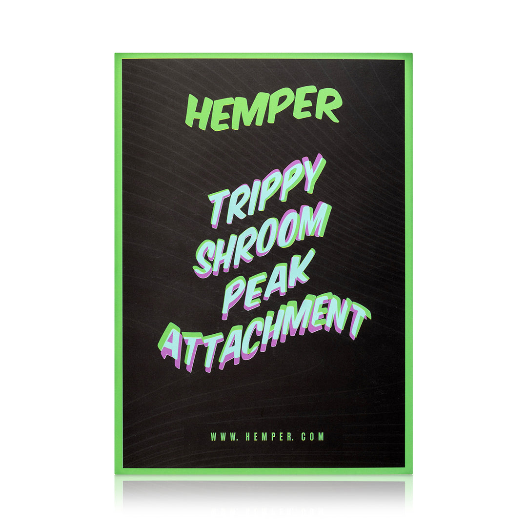 Hemper Trippy Shroom Glass Attachment – Puffco Peak