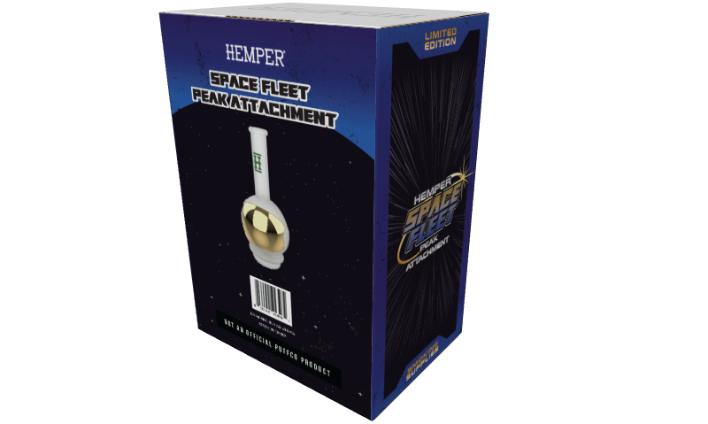 Hemper Space Fleet Glass Attachment – Puffco Peak