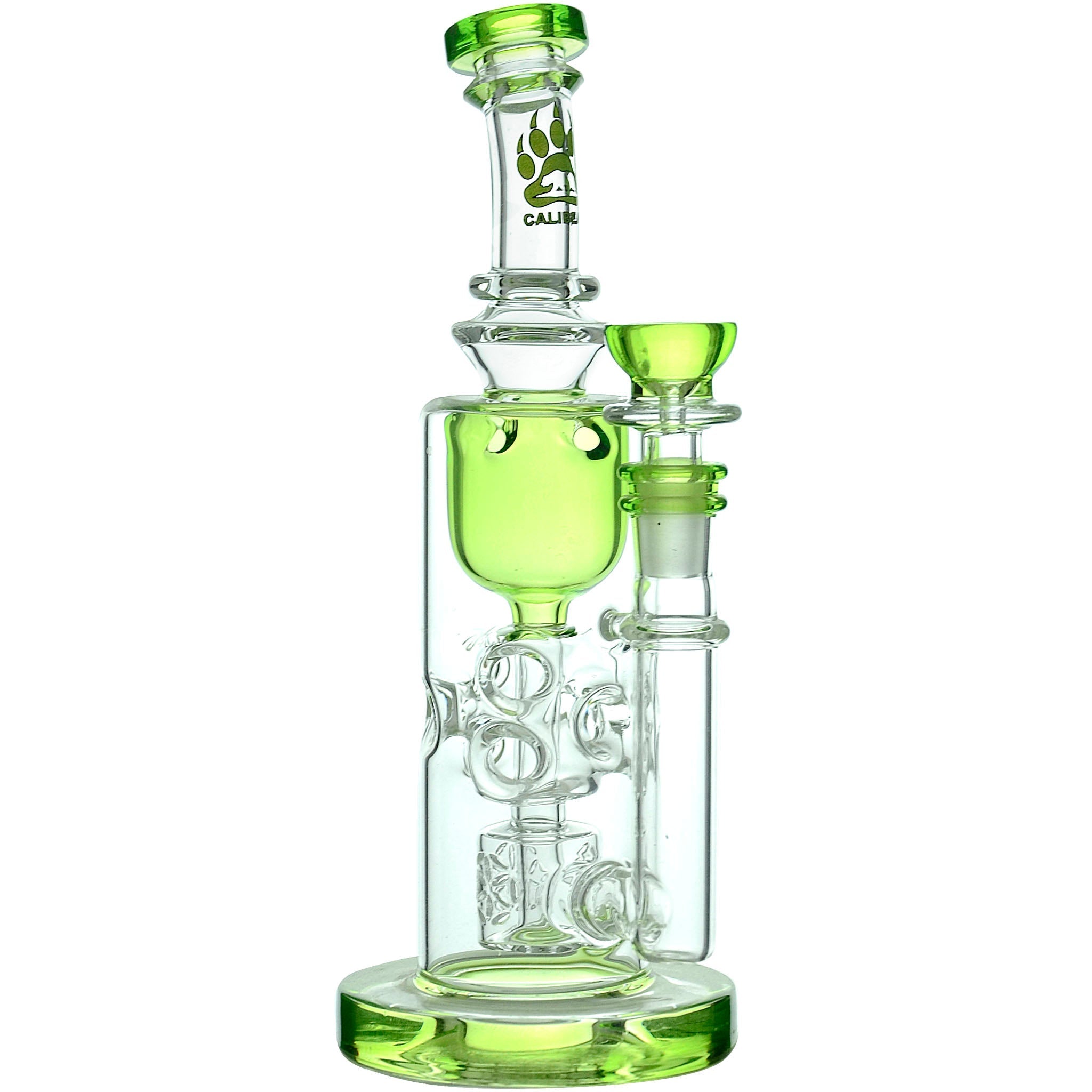 Calibear Nebula Seed of Life Percolator Dab Rig — view 14 | Ziggy's Miami