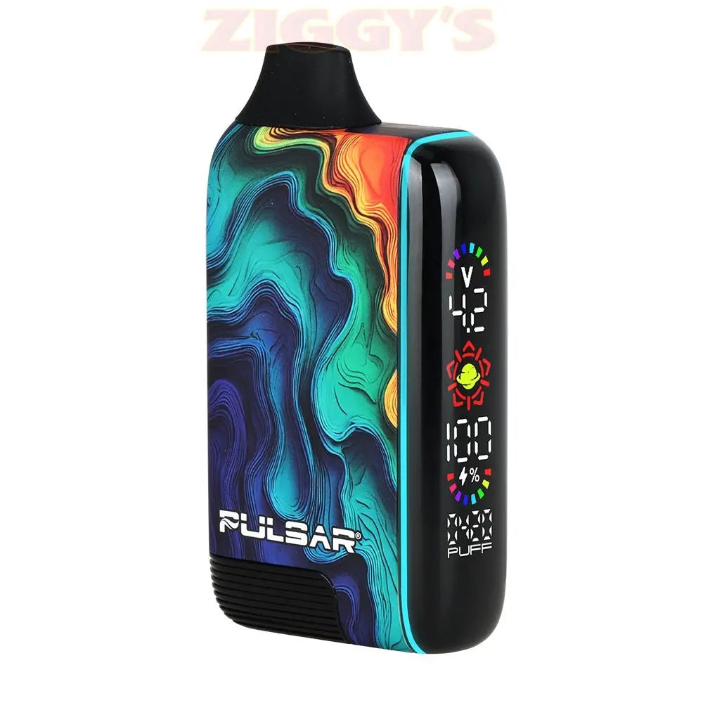 Pulsar 510 DL 5.0 Precision Voltage Control LCD Screen Vape Bar | Design Series | 1000mAh Smoke Drop