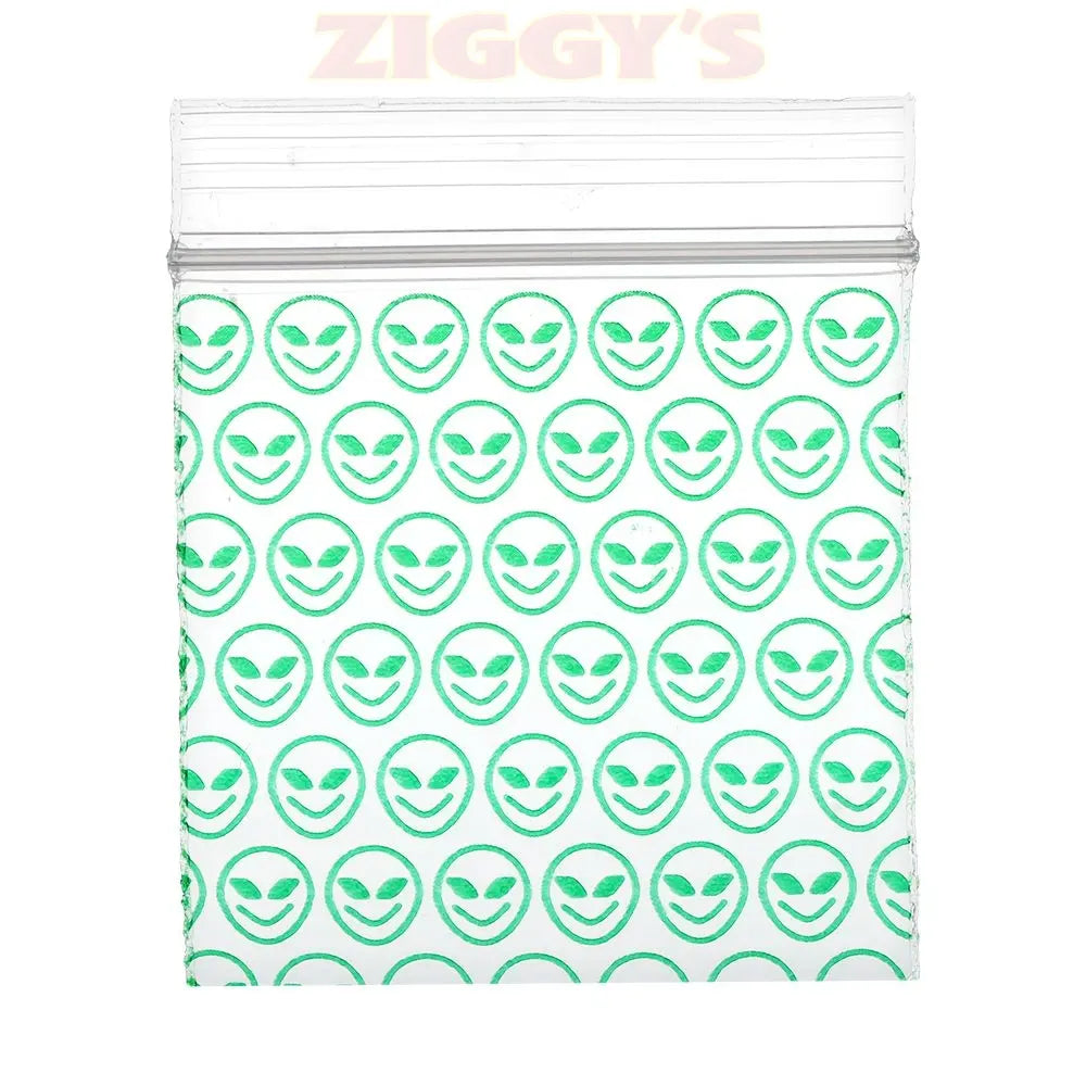 Designer Recloseable Zip Top Plastic Bags | 1000ct Bundle Smoke Drop