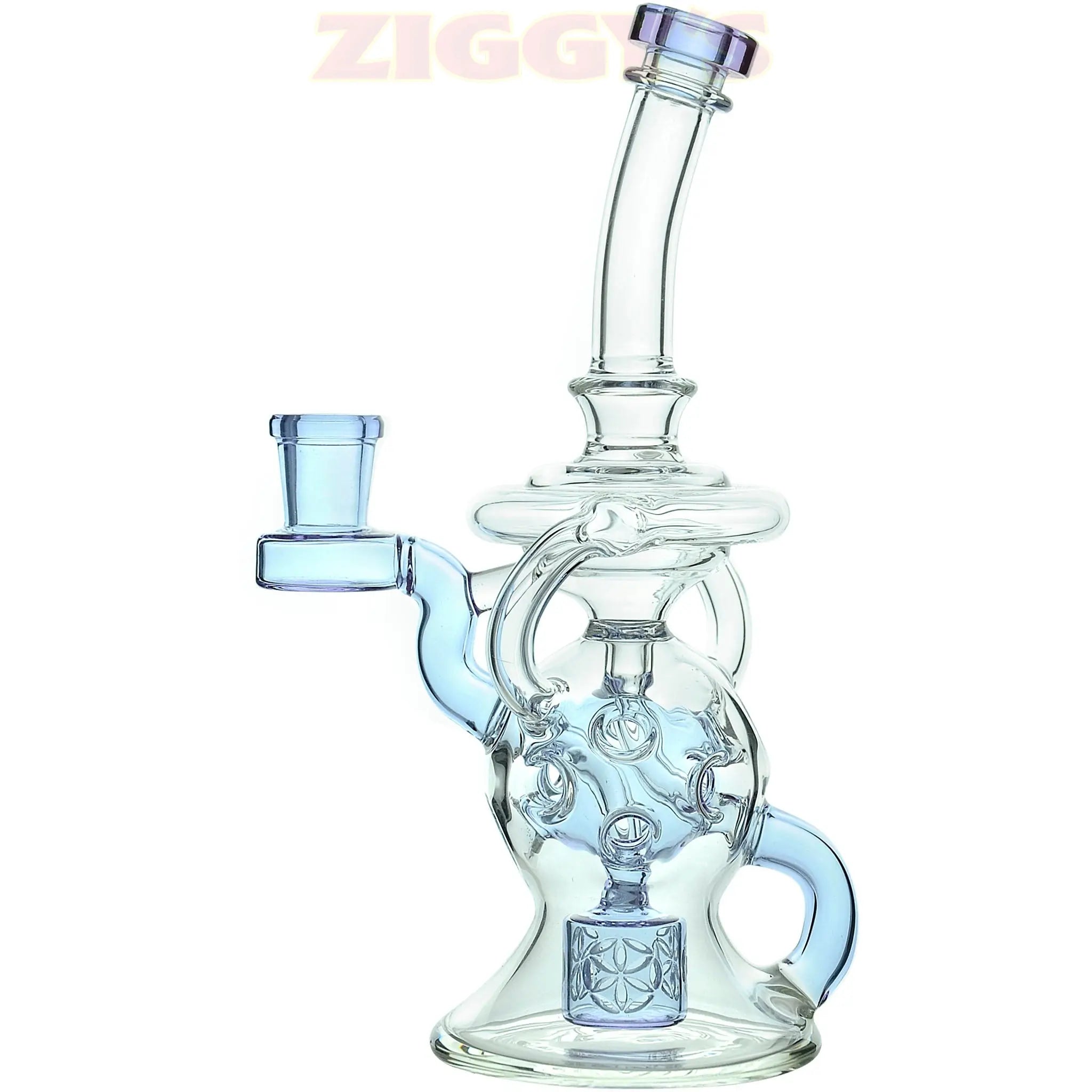 Calibear Infinity Loop Seed Of Life Klein Recycler Smoke Drop